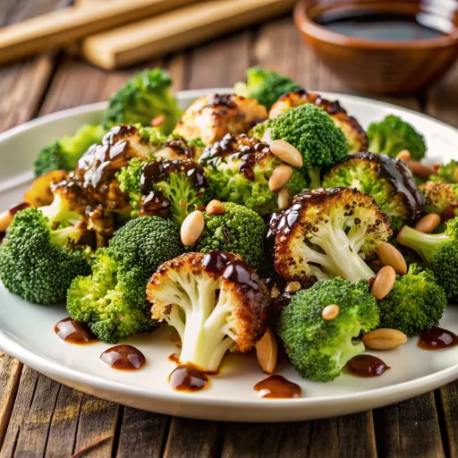 बालसमिक ब्रोकली और बादाम पैन